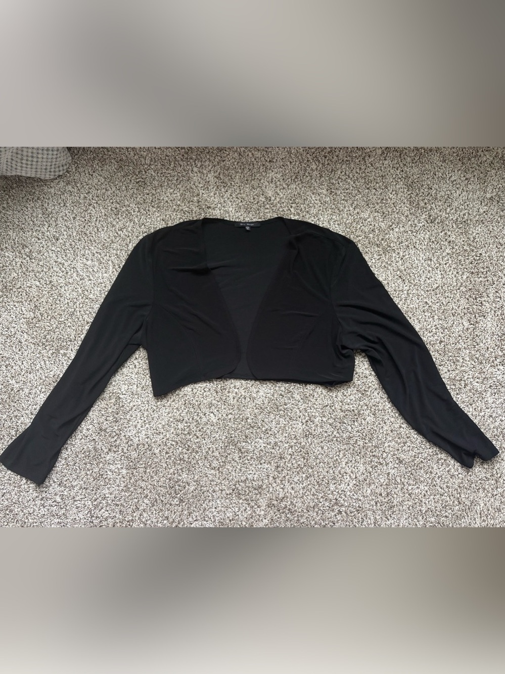 Black Blazer Dress Shawl